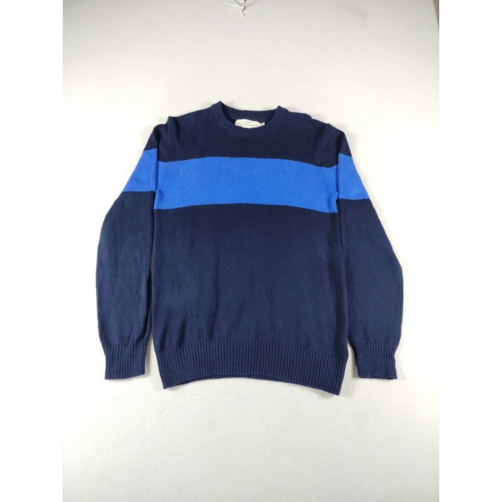 Label of Graded Goods H&M Sweater Mens Medium Blue Wool‎  Cabincore Campcore